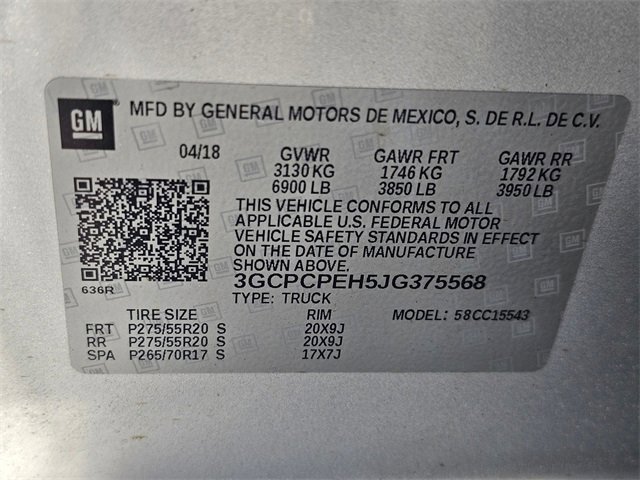 Used 2018 Chevrolet Silverado 1500 Custom w/ Rally 1 Edition image 30