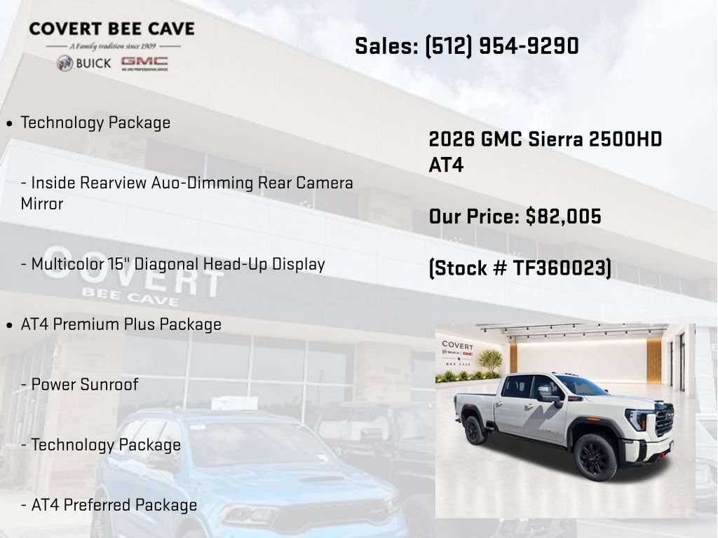 New 2026 GMC Sierra 2500 AT4 w/ AT4 Premium Plus Package AWD/4WD image 37