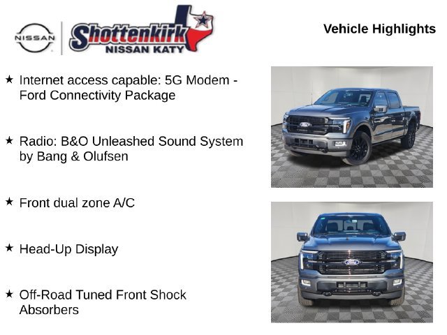 Used 2026 Ford F150 Platinum w/ Equipment Group 702A High AWD/4WD image 12
