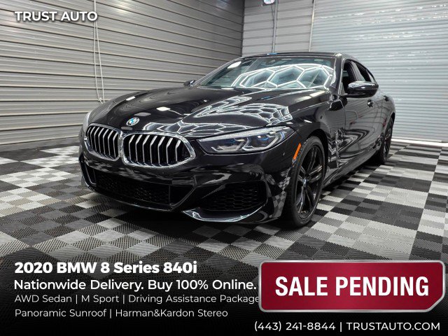 Used 2020 BMW 840i Gran Coupe xDrive w/ M Sport Package AWD/4WD image 1