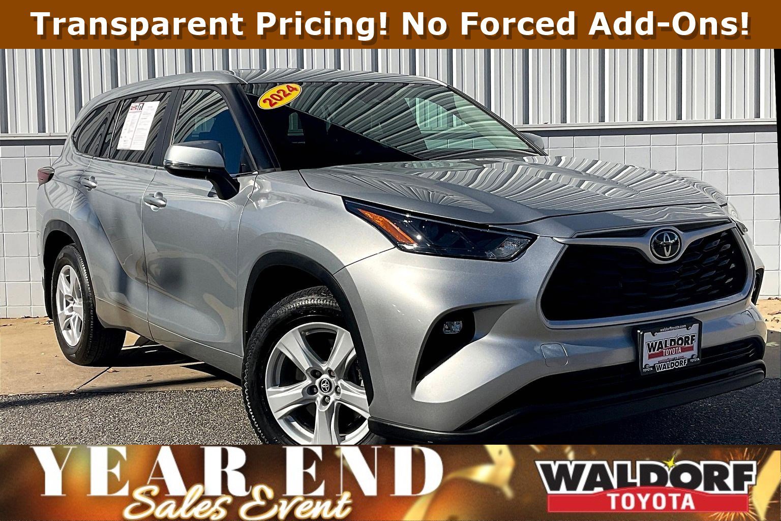 Used 2024 Toyota Highlander LE image 1