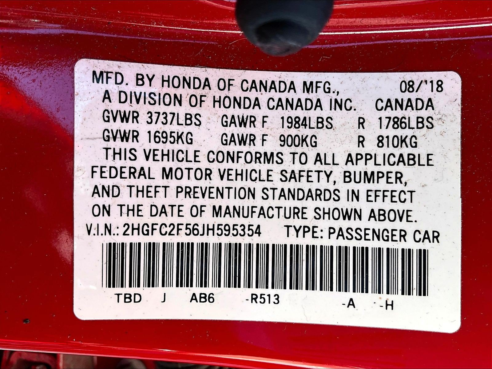Used 2018 Honda Civic LX image 18