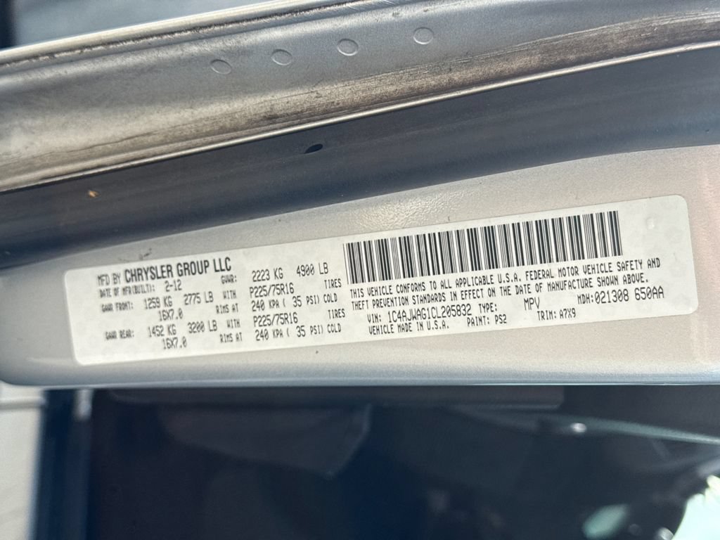 Used 2012 Jeep Wrangler Sport AWD/4WD image 28