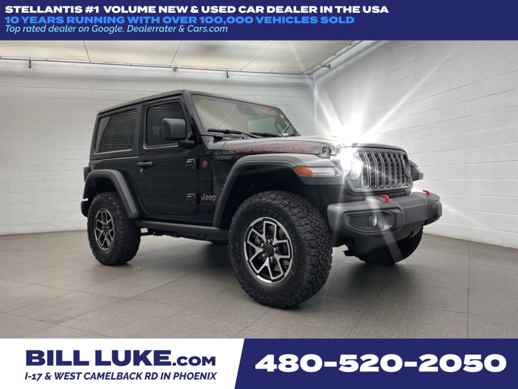 New 2025 Jeep Wrangler Rubicon w/ Convenience Group