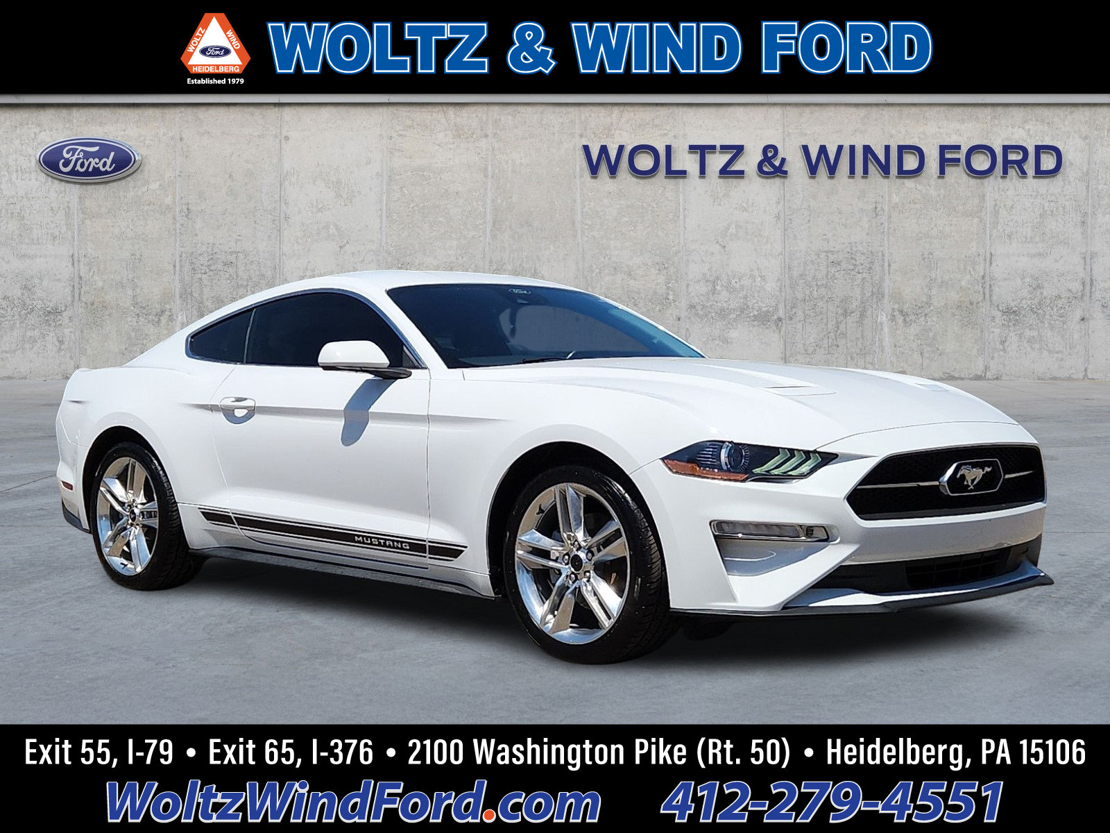 Used 2021 Ford Mustang Premium w/ Pony Package RWD video 1