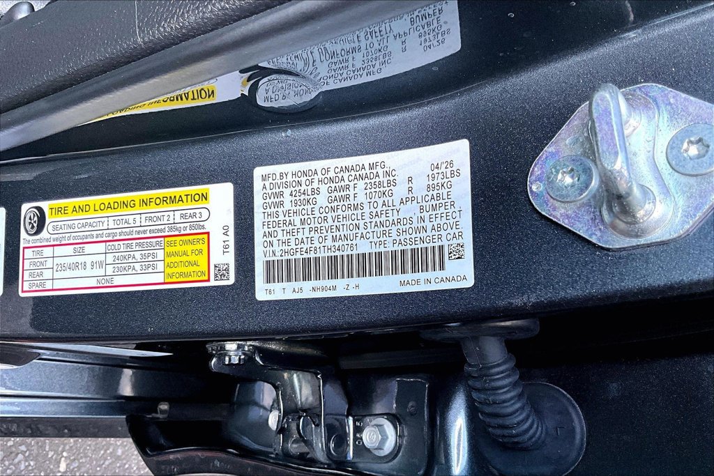 Certified 2026 Honda Civic Sport Touring image 14