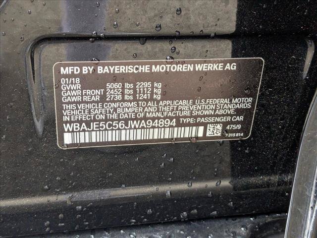 Used 2018 BMW 540i RWD image 25