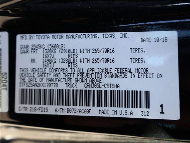 Used 2019 Toyota Tacoma TRD Off-Road w/ Technology Package AWD/4WD image 30