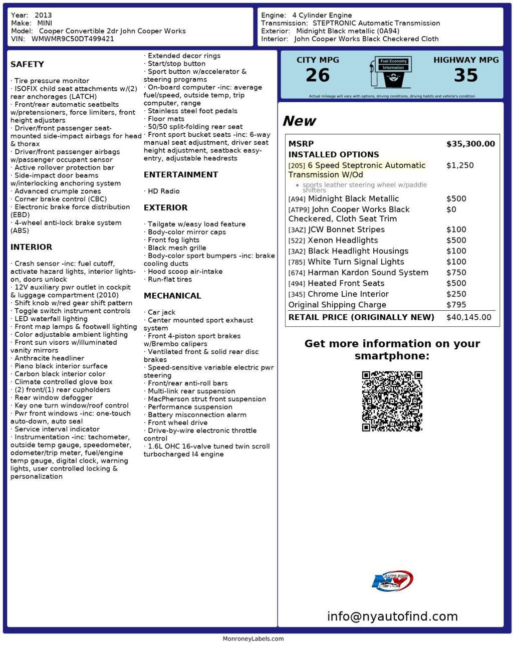 Used 2013 MINI Cooper John Cooper Works image 26