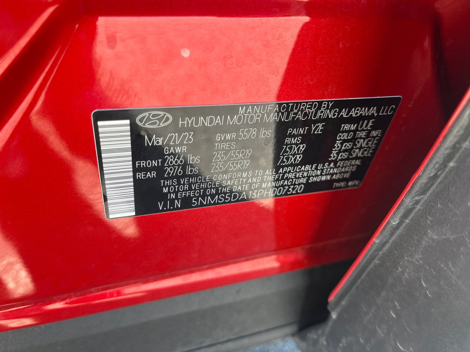 Used 2023 Hyundai Santa Fe Limited w/ Cargo Package AWD/4WD image 25
