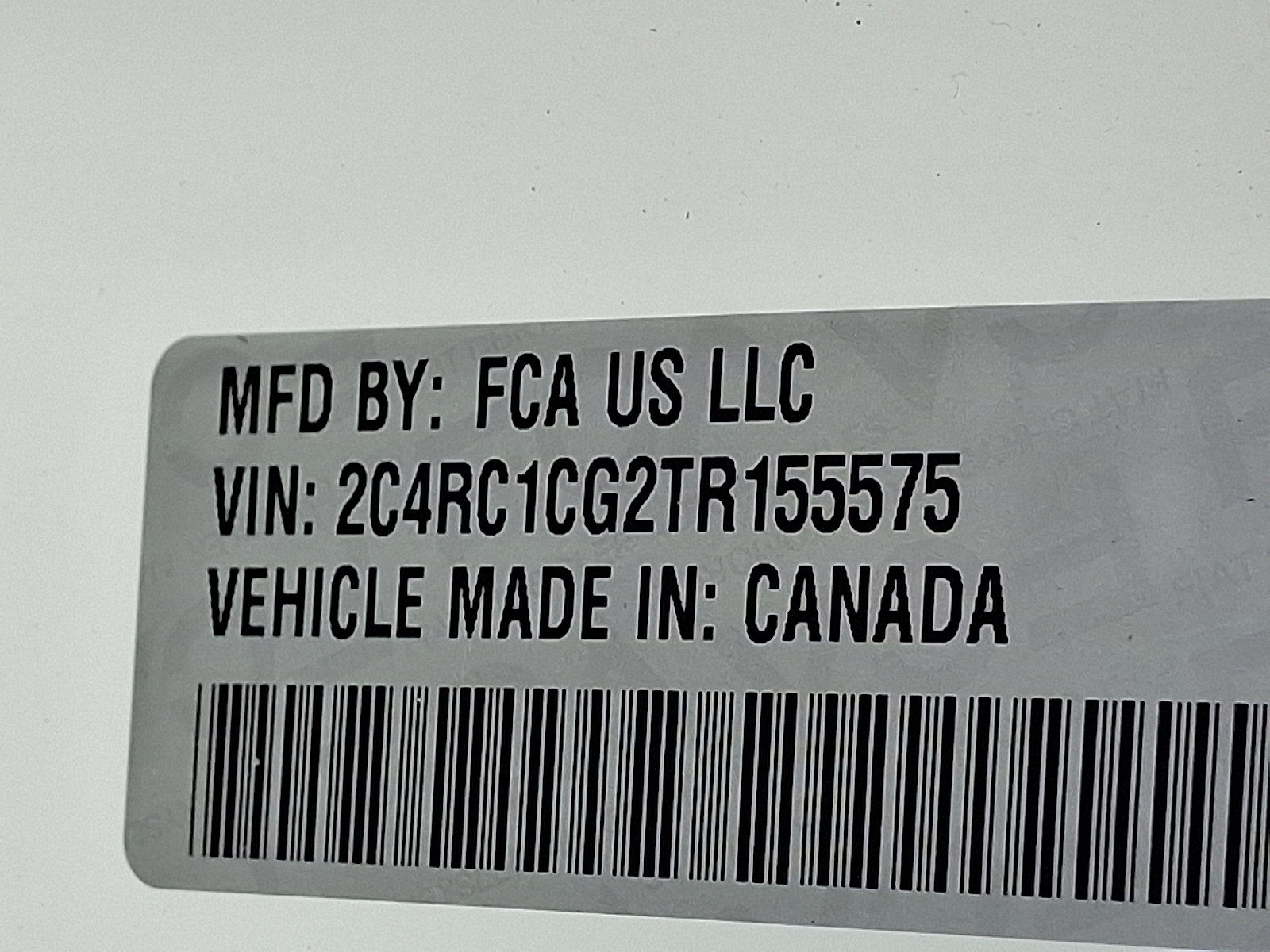 New 2026 Chrysler Voyager LX image 18