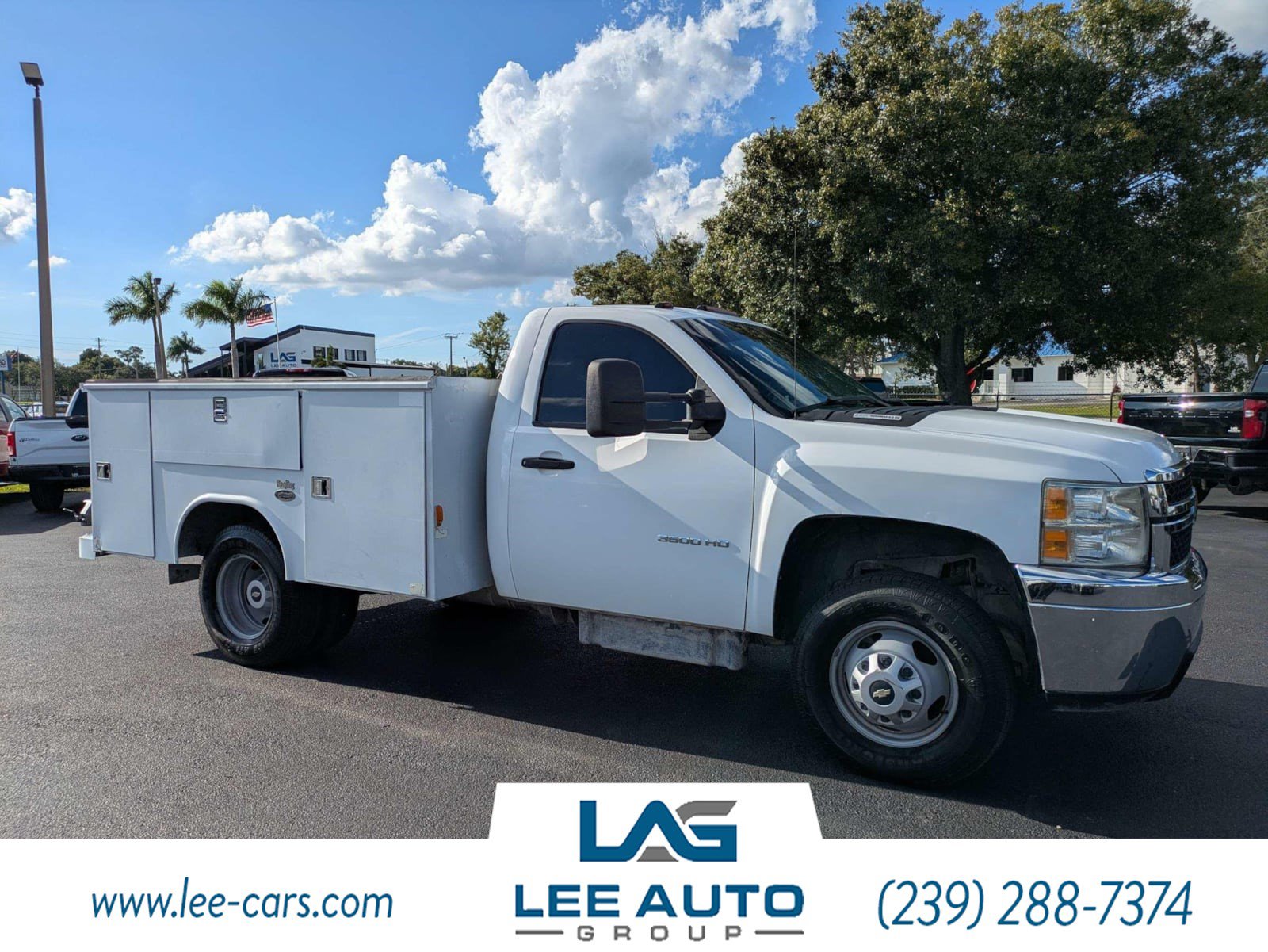 Used 2013 Chevrolet Silverado 3500 W/T w/ Skid Plate Package AWD/4WD image 1