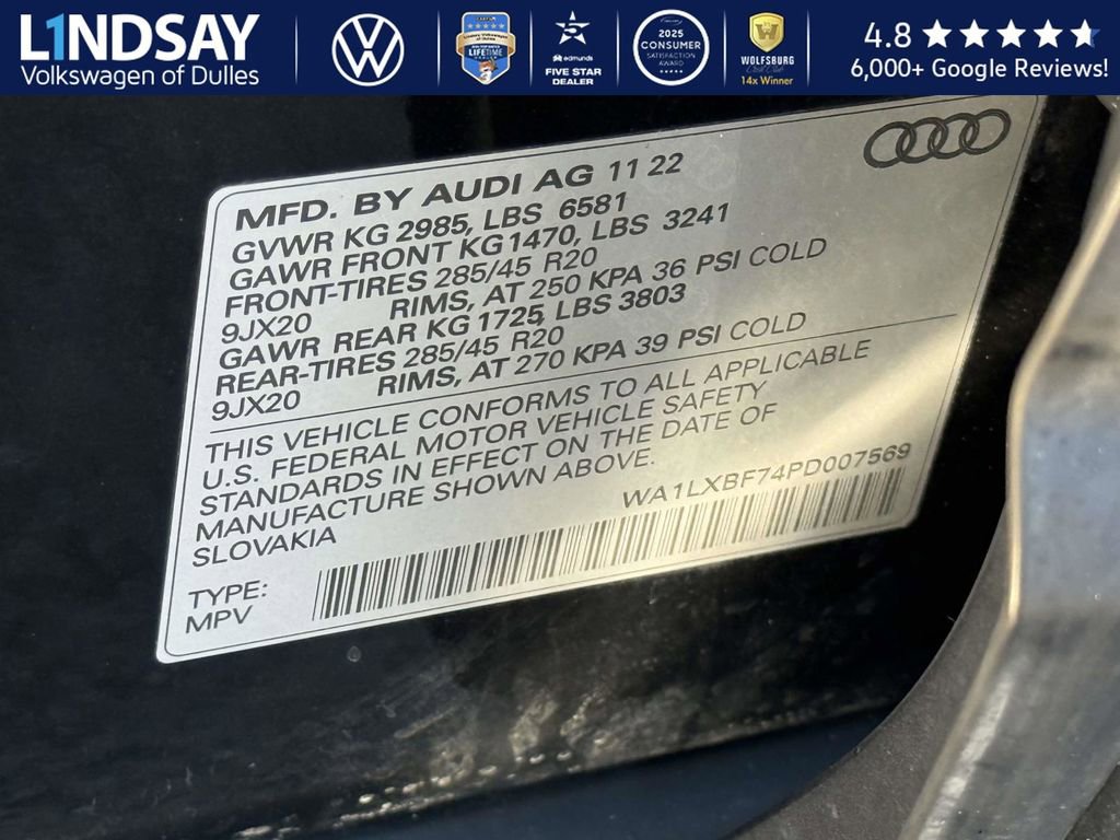 Used 2023 Audi Q7 3.0T Premium Plus w/ Premium Plus Package image 25