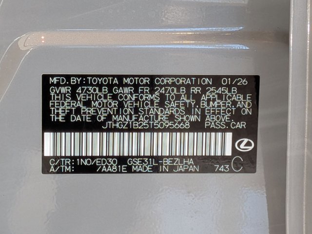 New 2026 Lexus IS 350 F Sport image 17