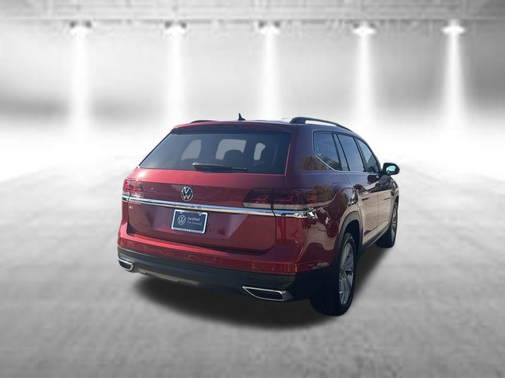 Used 2022 Volkswagen Atlas SE w/ Panoramic Sunroof Package FWD image 5