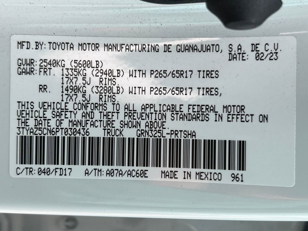 Used 2023 Toyota Tacoma TRD Sport image 34