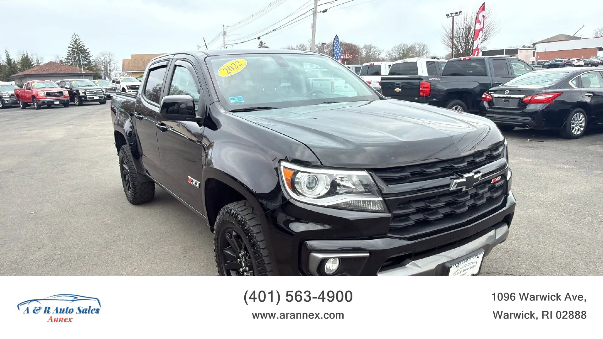 Used 2022 Chevrolet Colorado Z71 w/ Z71 Midnight Edition image 1