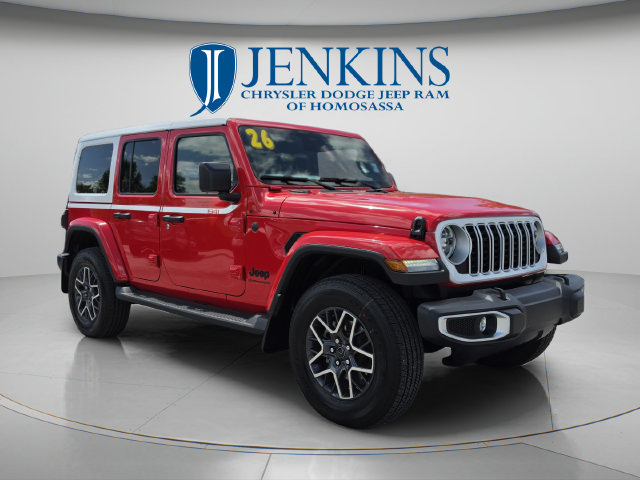 New 2026 Jeep Wrangler Unlimited Sahara w/ Whitecap Package AWD/4WD image 1
