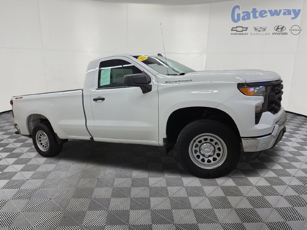 Used 2024 Chevrolet Silverado 1500 W/T w/ WT Value Package AWD/4WD 360° Tour