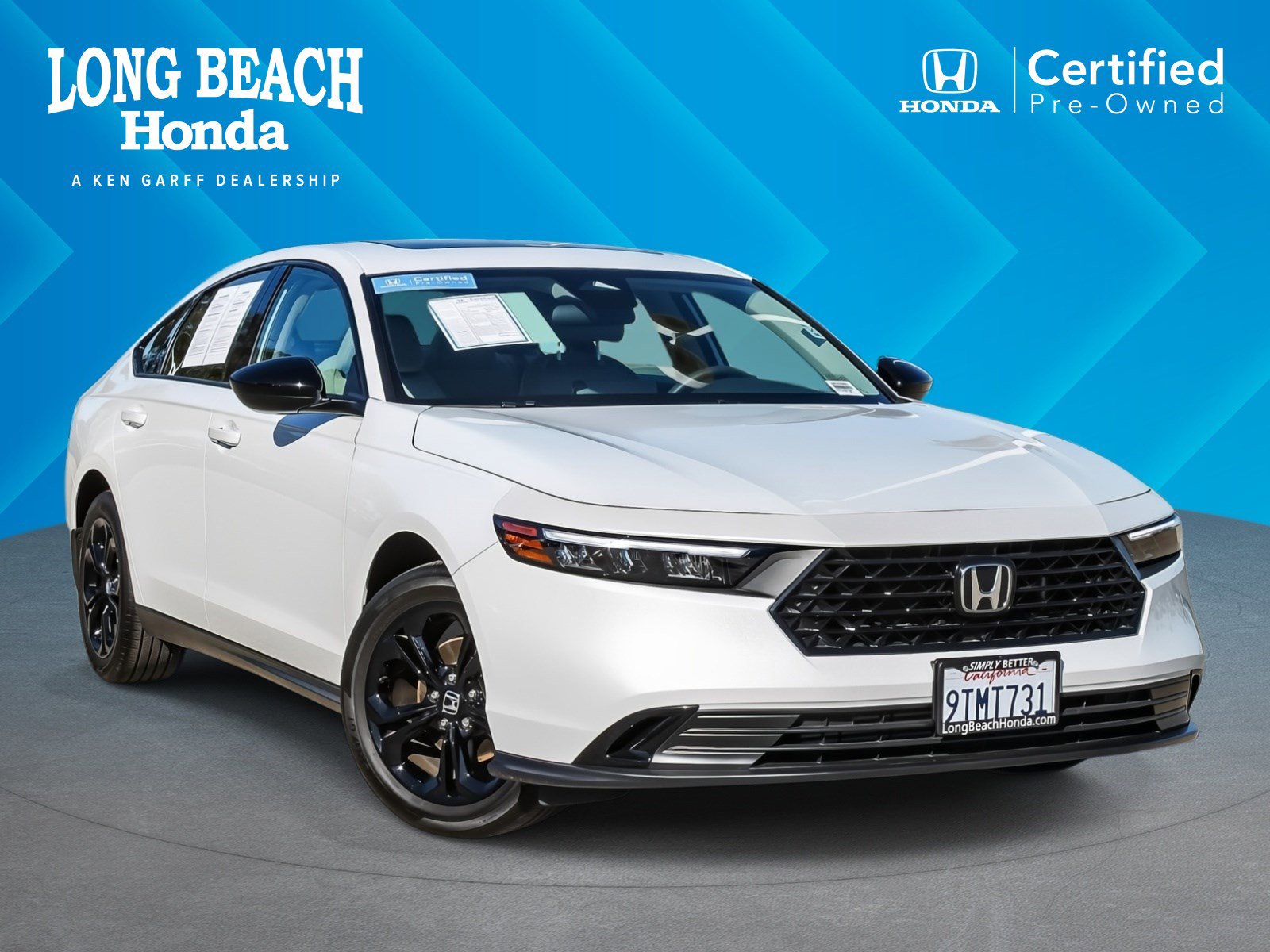 Certified 2025 Honda Accord SE