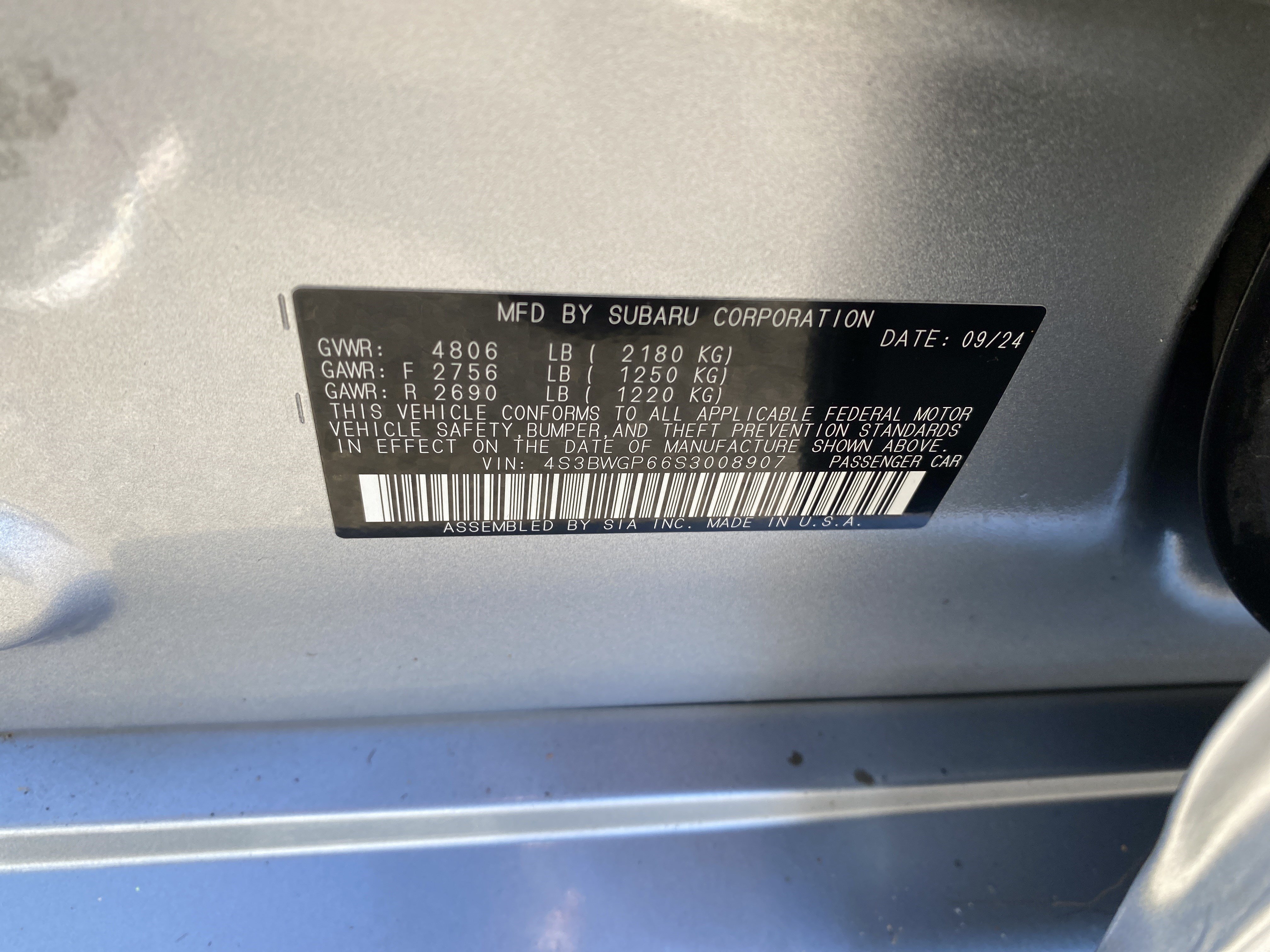 Certified 2025 Subaru Legacy Touring XT AWD/4WD image 25