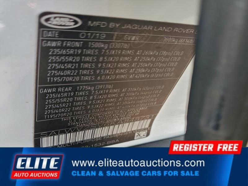 Used 2019 Land Rover Range Rover Sport HSE Dynamic image 27