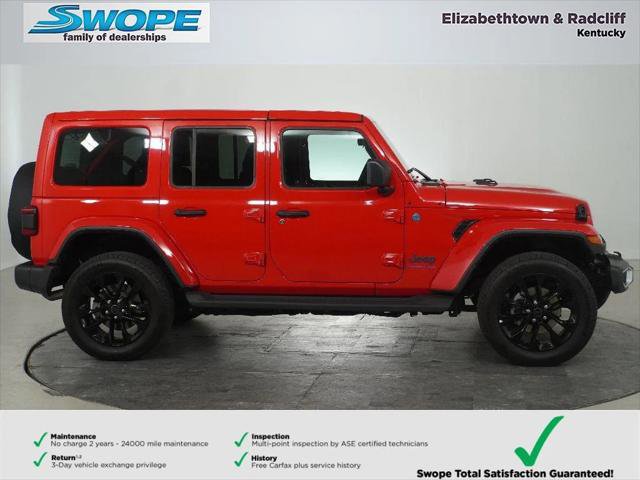 Certified 2025 Jeep Wrangler Unlimited Sahara AWD/4WD image 2