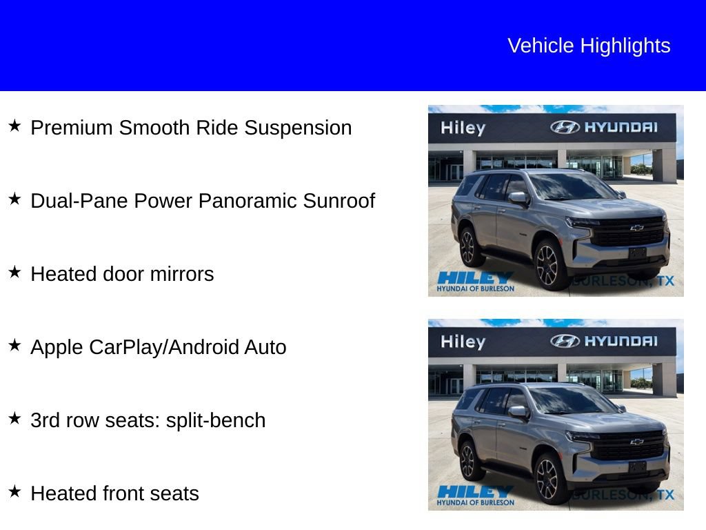 Used 2023 Chevrolet Tahoe RST AWD/4WD image 10