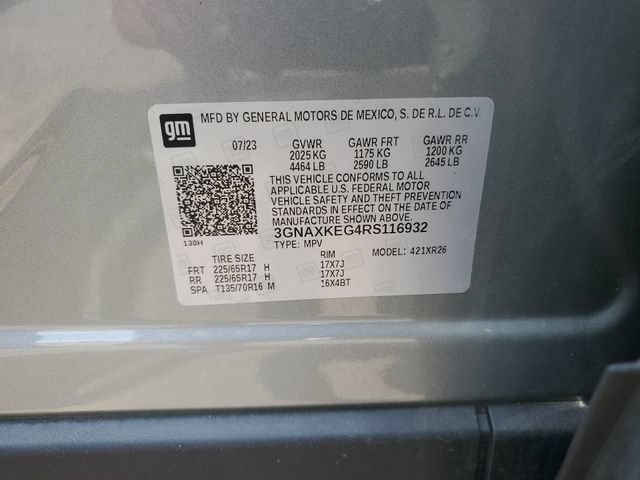 Used 2024 Chevrolet Equinox LT w/ LPO, Floor Liner Package FWD image 33
