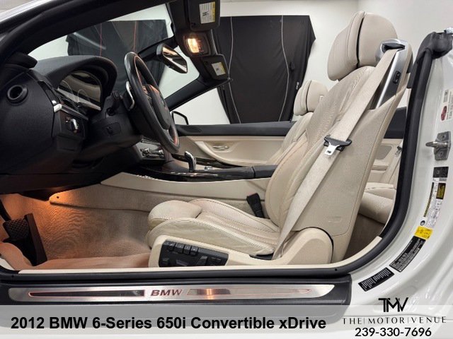 Used 2012 BMW 650i xDrive Convertible AWD/4WD image 24