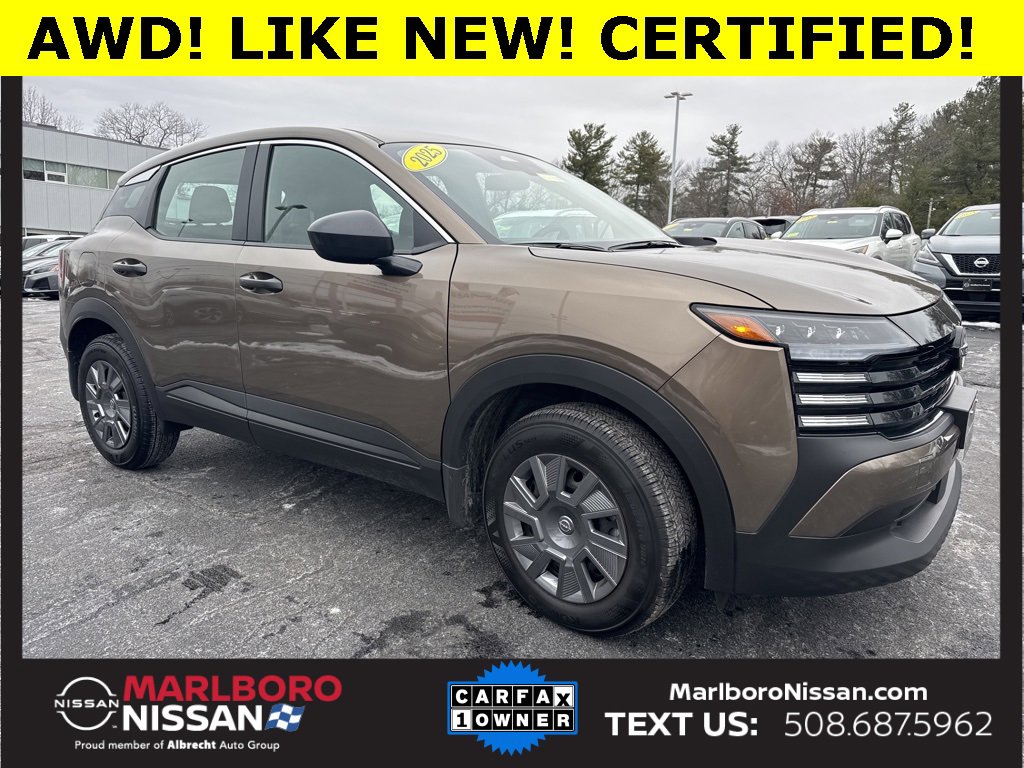 Certified 2025 Nissan Kicks S image 1