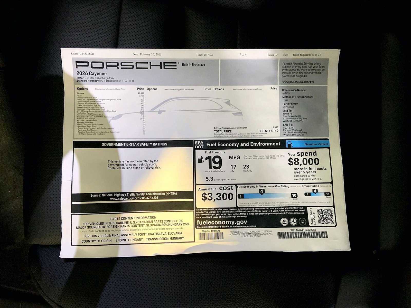 New 2026 Porsche Cayenne image 24