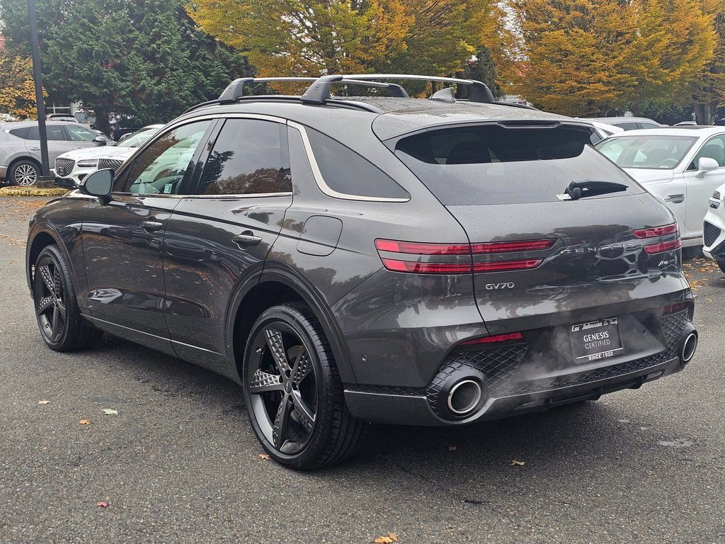 Certified 2025 Genesis GV70 3.5T Sport w/ Sport Advanced Package AWD/4WD image 7