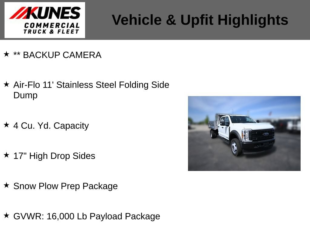 New 2026 Ford F450 XL w/ Snow Plow Prep Package AWD/4WD image 3