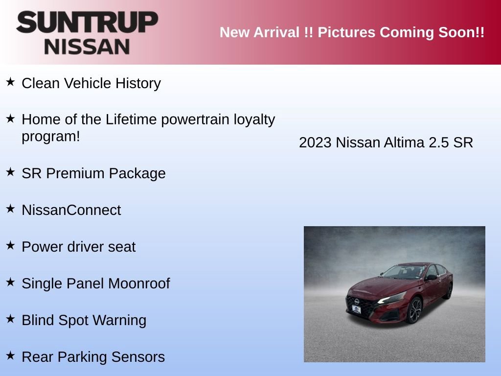 Used 2023 Nissan Altima 2.5 SR w/ SR Premium Package image 6
