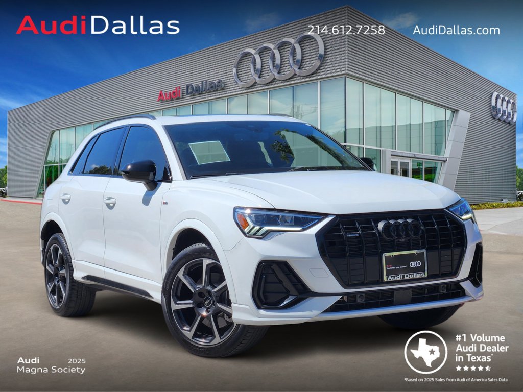 Certified 2025 Audi Q3 2.0T Premium Plus w/ Premium Plus Package AWD/4WD 360° Tour