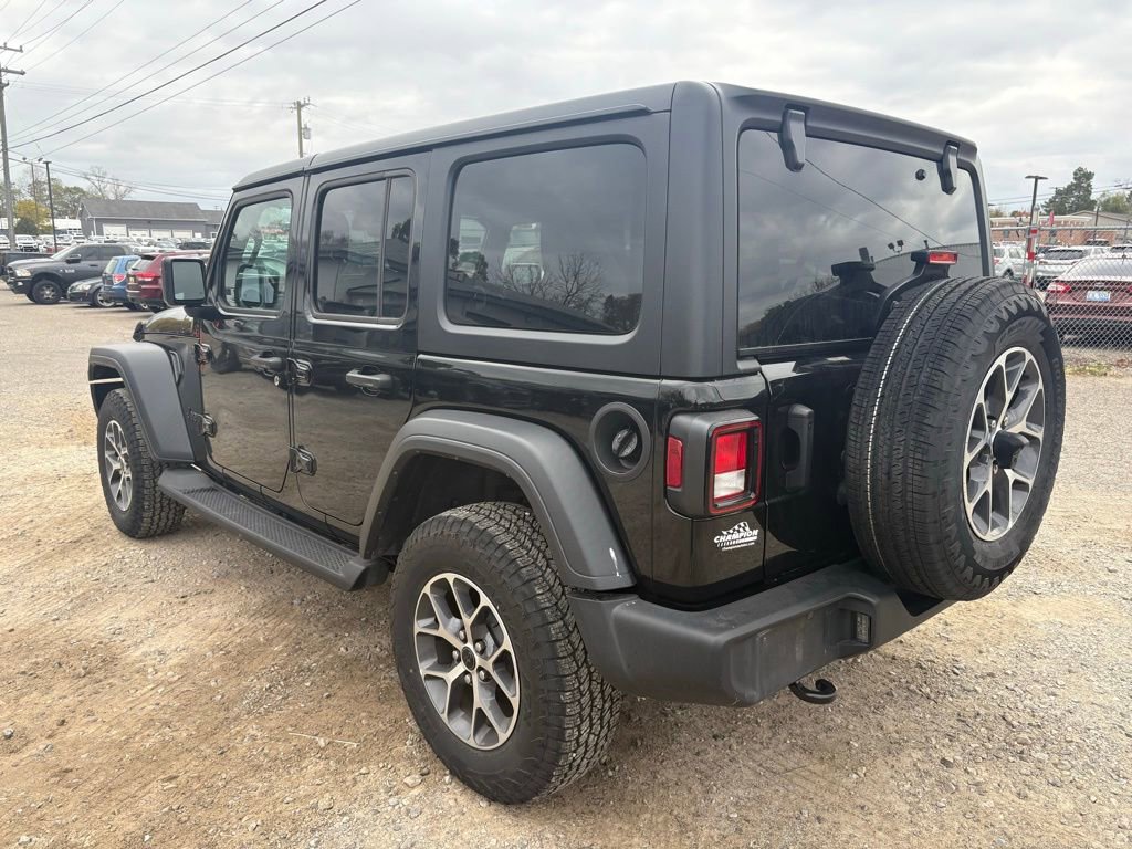 Used 2020 Jeep Wrangler Unlimited Sport image 3