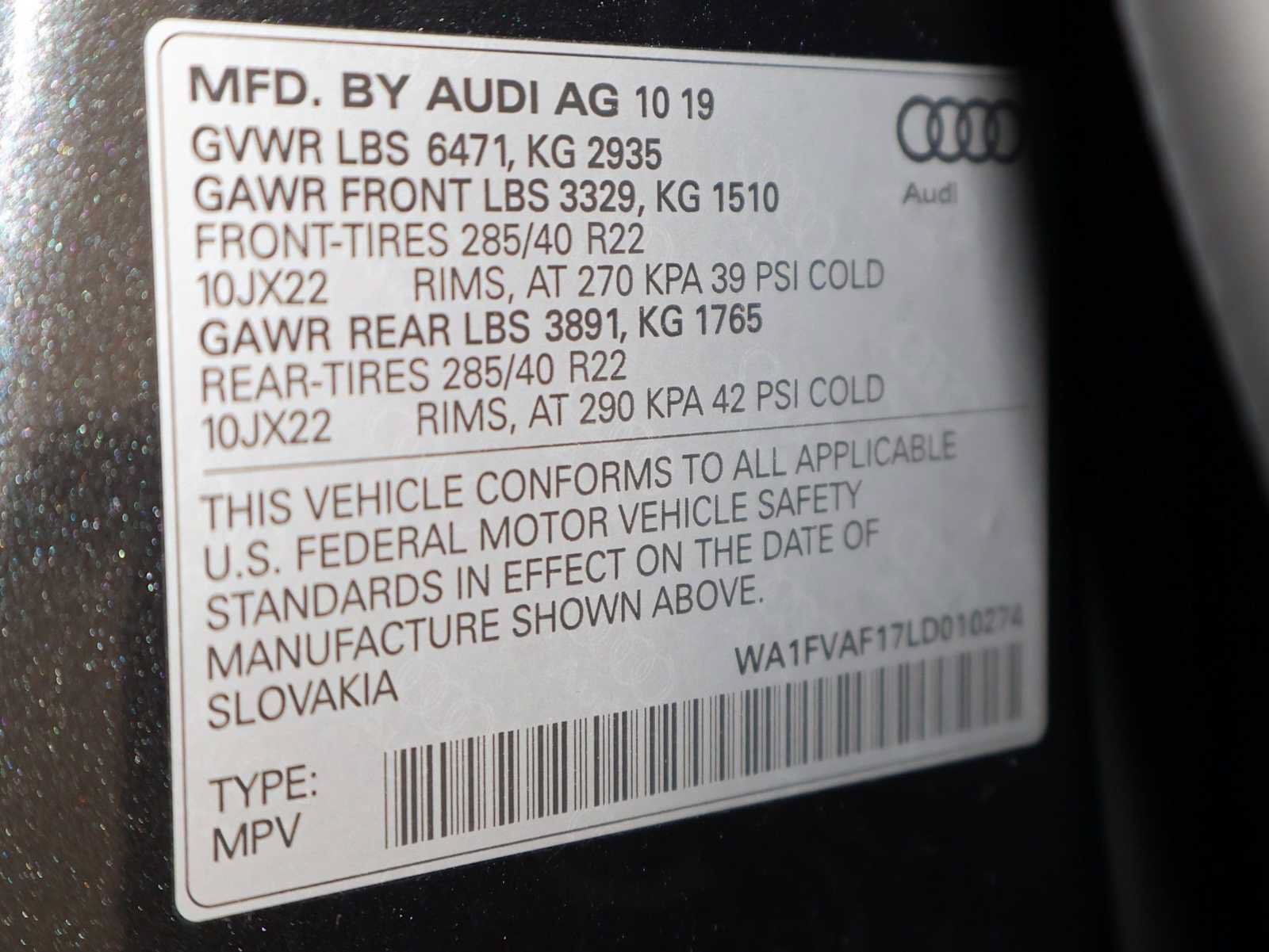 Used 2020 Audi Q8 Prestige w/ Prestige Package AWD/4WD image 42