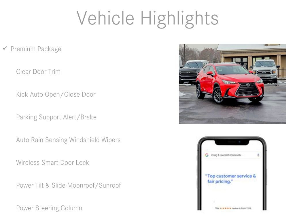 Used 2022 Lexus NX 350 AWD w/ Premium Package image 6