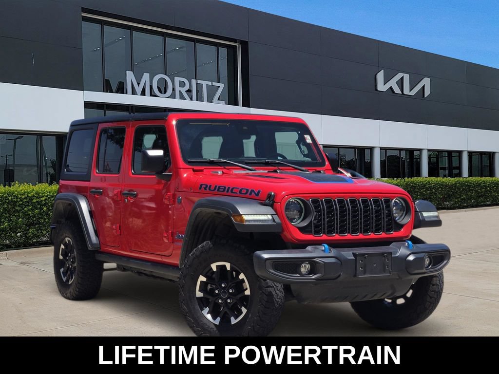 Used 2024 Jeep Wrangler Unlimited Rubicon 4xe AWD/4WD image 1