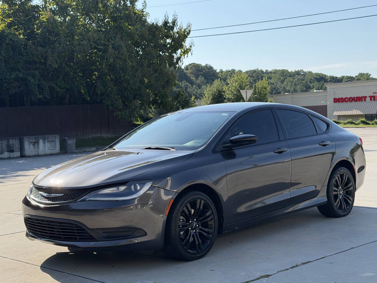 Used 2017 Chrysler 200 LX w/ Dark Appearance Package FWD image 1