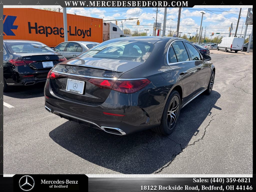 New 2026 Mercedes-Benz E 350 4MATIC Sedan image 4