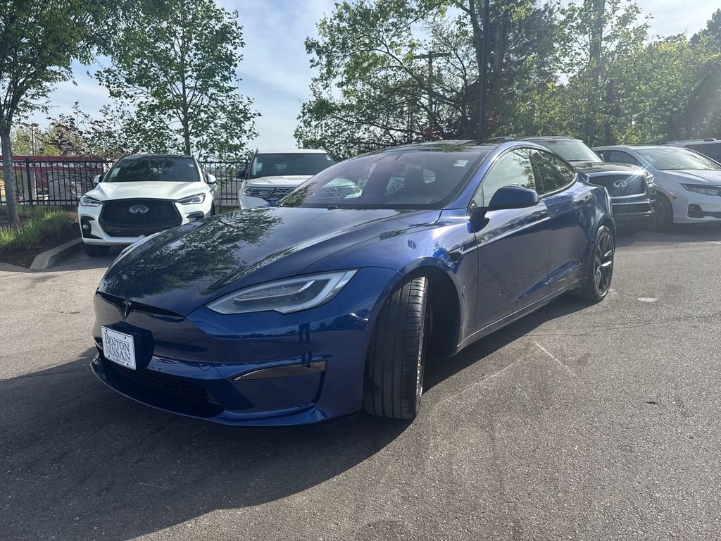 Used 2021 Tesla Model S Plaid video 3
