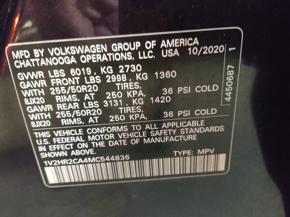 Used 2021 Volkswagen Atlas SE AWD/4WD image 33