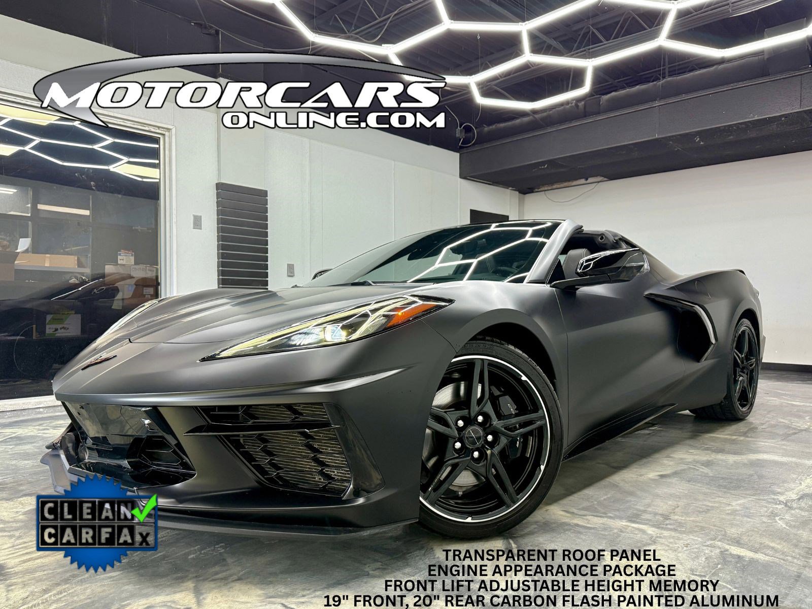 Used 2021 Chevrolet Corvette Stingray Premium Cpe w/ 3LT image 1