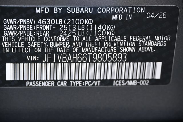 New 2026 Subaru WRX Premium AWD/4WD image 20