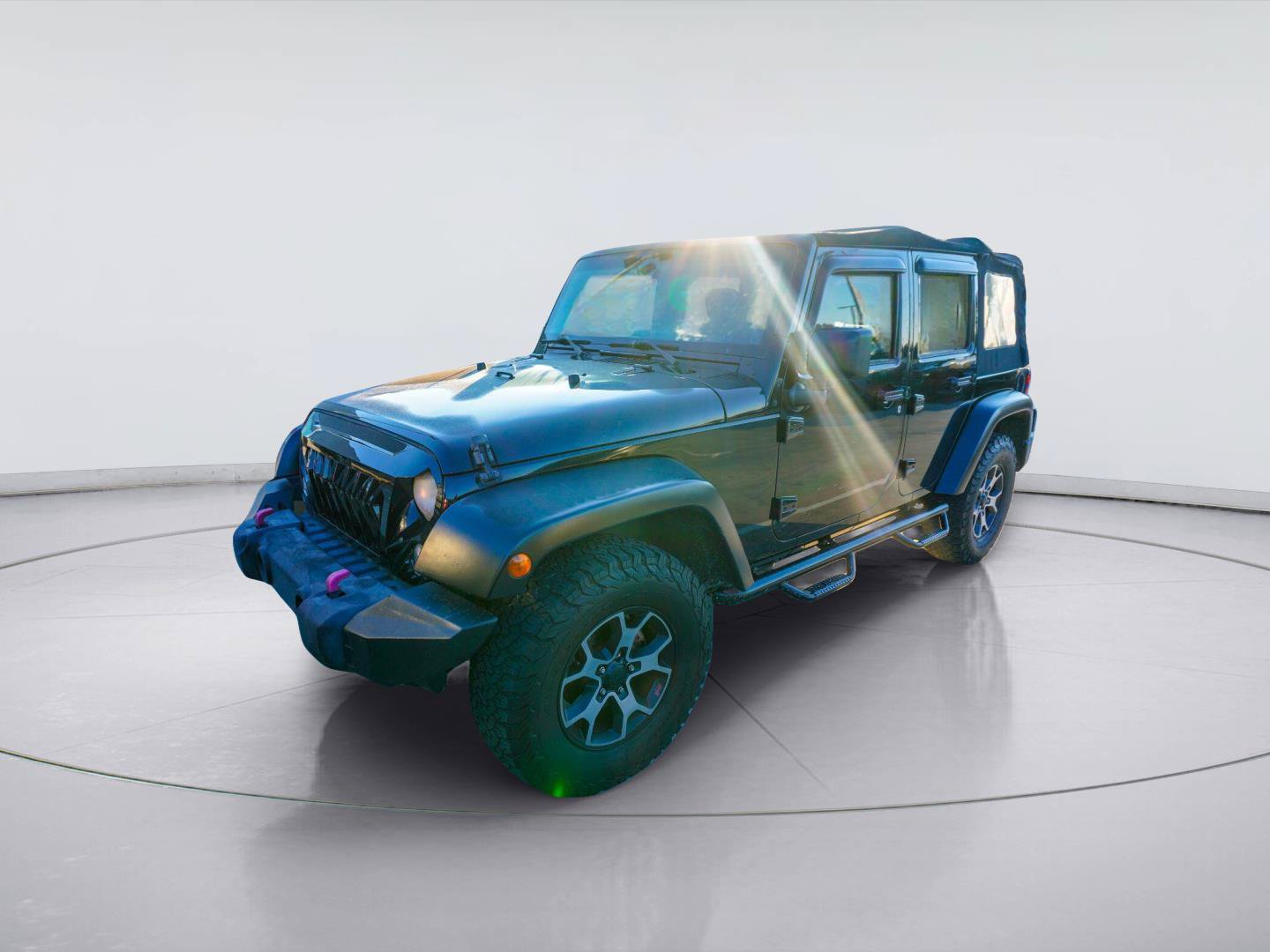 Used 2014 Jeep Wrangler Unlimited Sport w/ Max Tow Package AWD/4WD image 2
