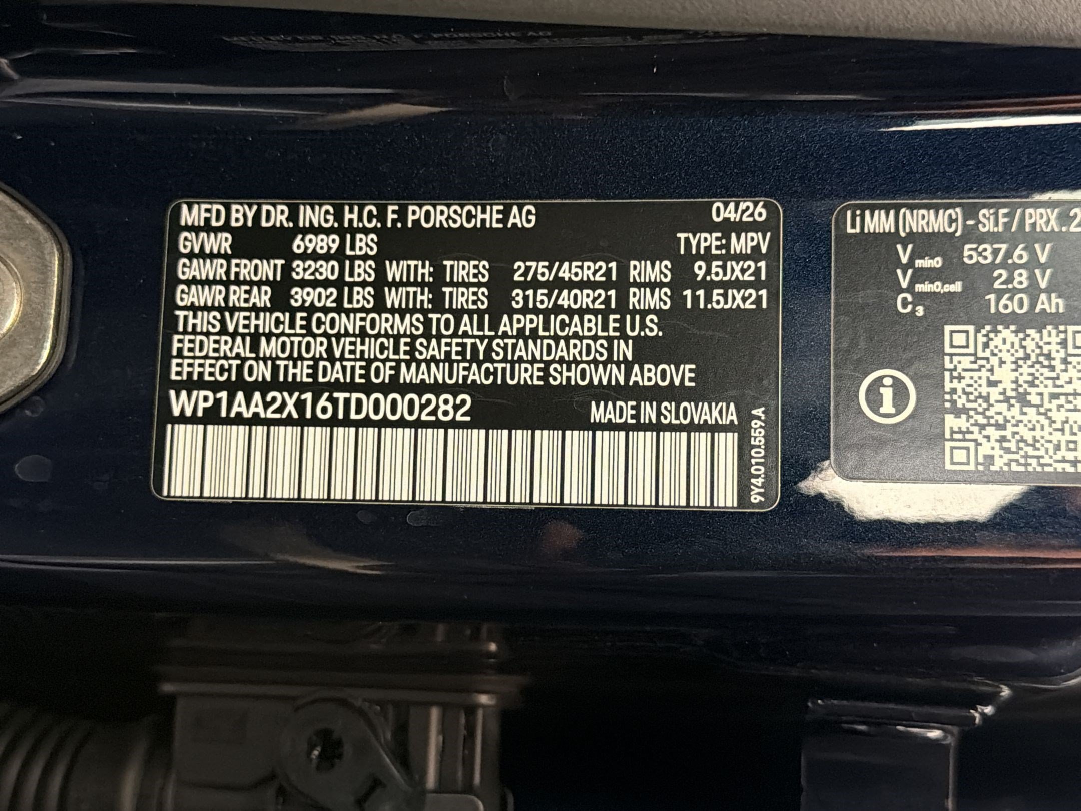 New 2026 Porsche Cayenne Electric AWD/4WD image 26