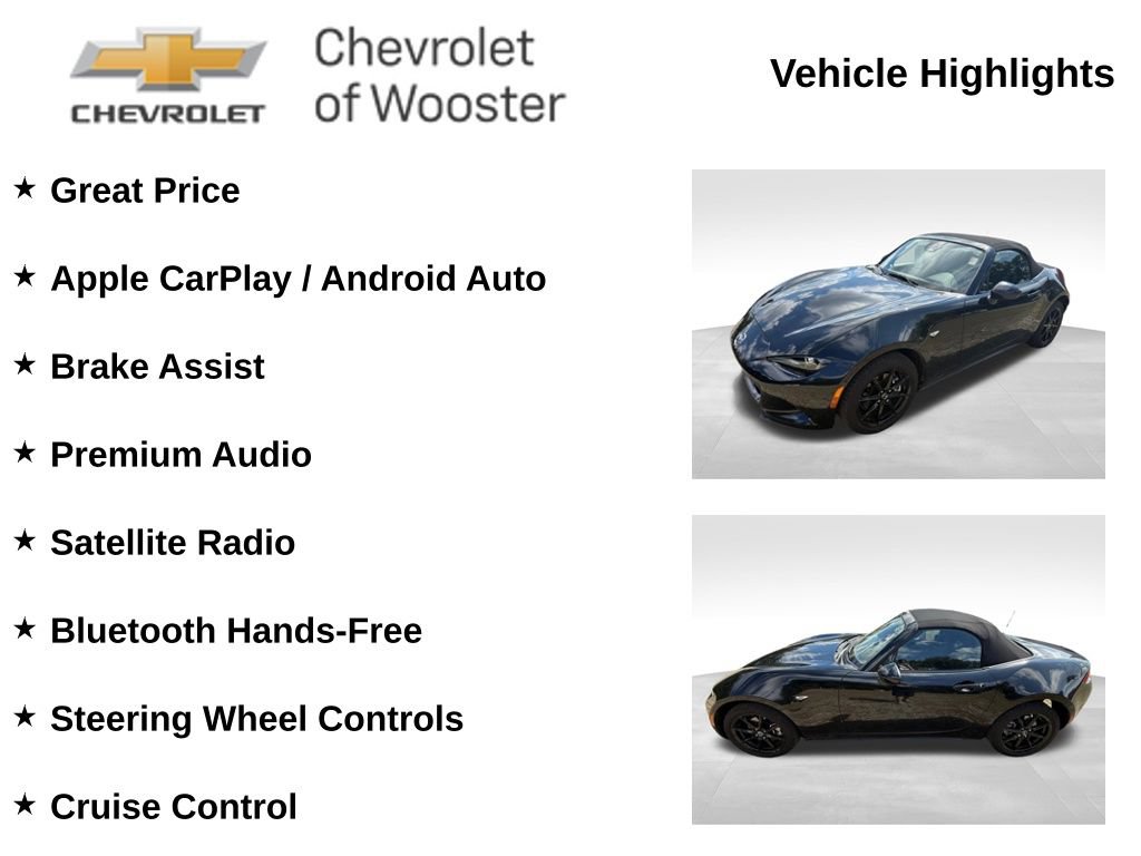 Used 2024 MAZDA MX-5 Miata Sport RWD image 2