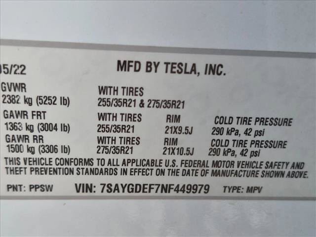 Used 2022 Tesla Model Y Performance AWD/4WD image 15